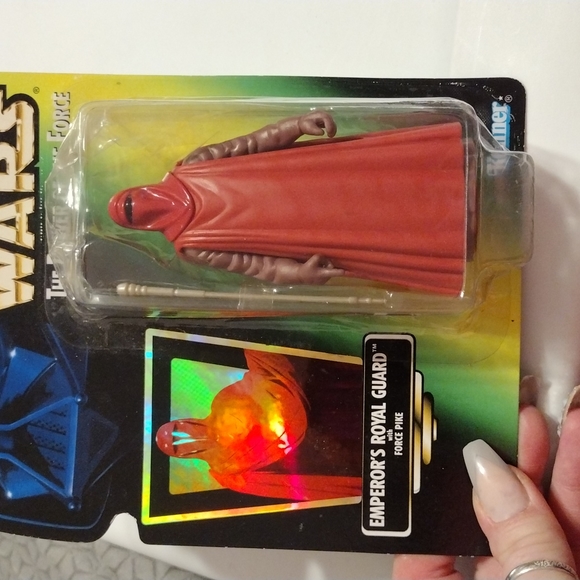 Vintage Star Wars Emperor's Royal Guard w/ Force Pike The Power of The Force - Picture 2 of 5